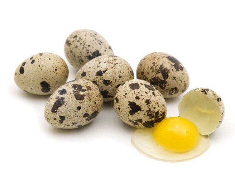 potensial üçün bildirçin yumurtası